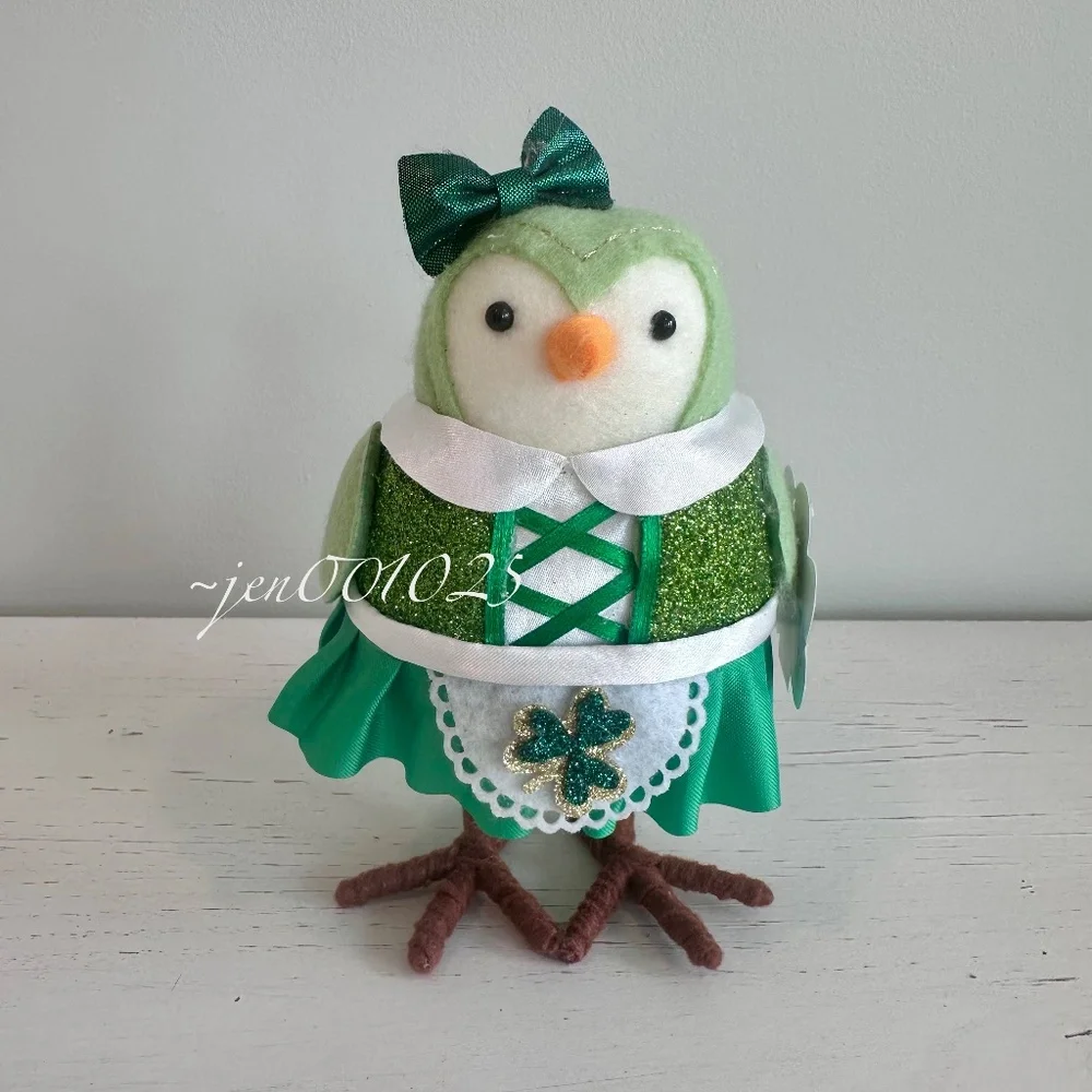 Target Featherly Friends St. Patrick’s Day Bird Set  - Goldie, Finnigan, Clover - Picture 5 of 14